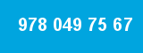 978 049 75 67